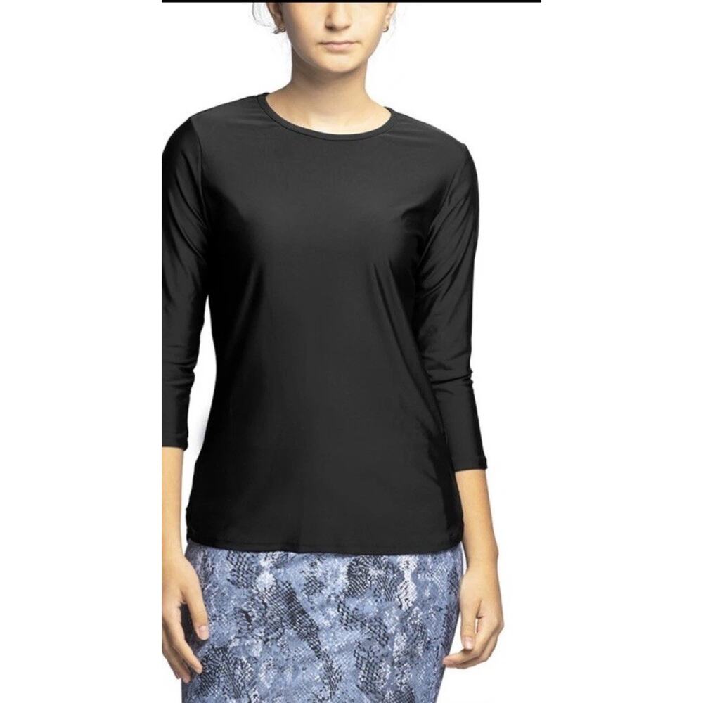 Shira Large Swimwear for Women 3/4 Sleeve UPF 50+ Sun Protection Clothing